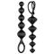 set of 2 Anal Beads Black