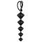 set of 2 Anal Beads Black