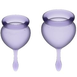 Feel Good Menstrual Cup Lilla Pack of 2