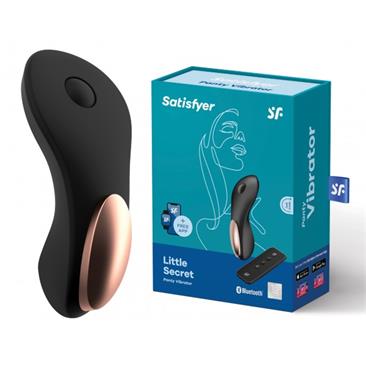 Little Secret Panty Vibrator Black with Remote