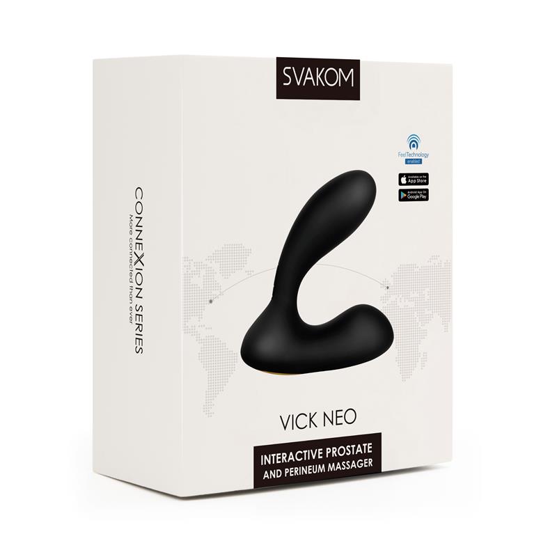 Prostate and P-Spot Stimulator Connexion Series Vick Neo with App