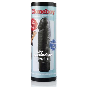 Cloneboy Dildo with Vibration Black