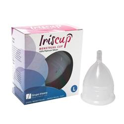 Irisana Copa Menstrual Transparente Talla L