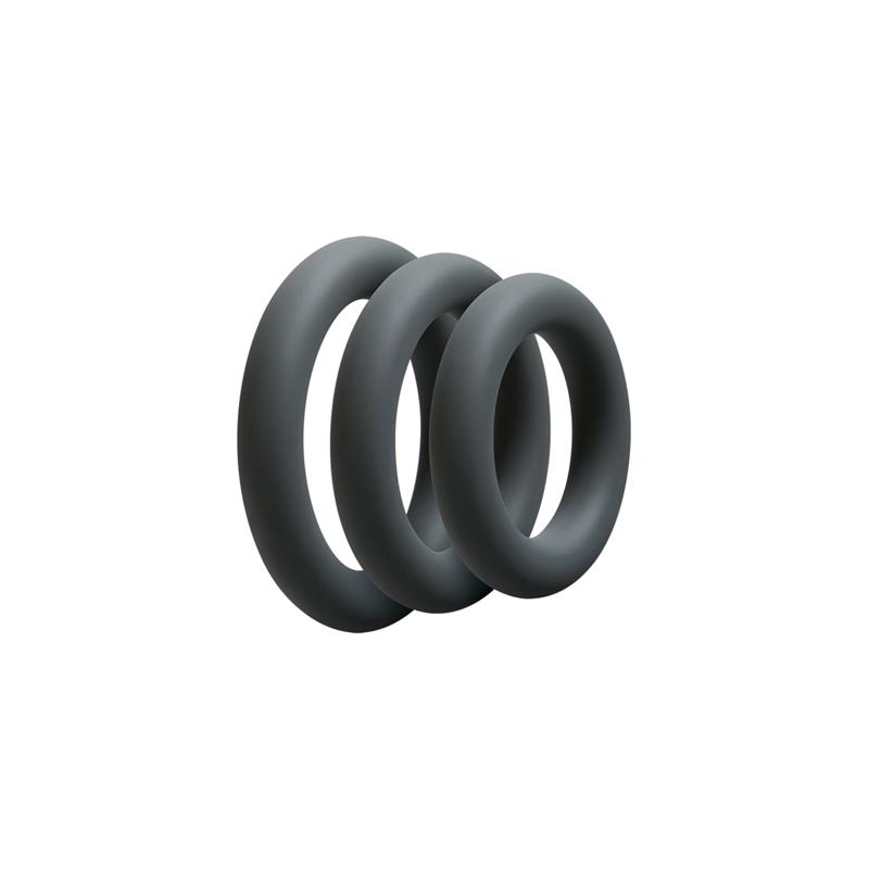 3 C-Ring Set Thick Grey