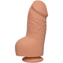 Fat D - 8 Inch with Balls - Ultraskyn - Vanilla