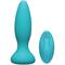 Vibe Adventurous Vibrating Butt Plug - Turquoise