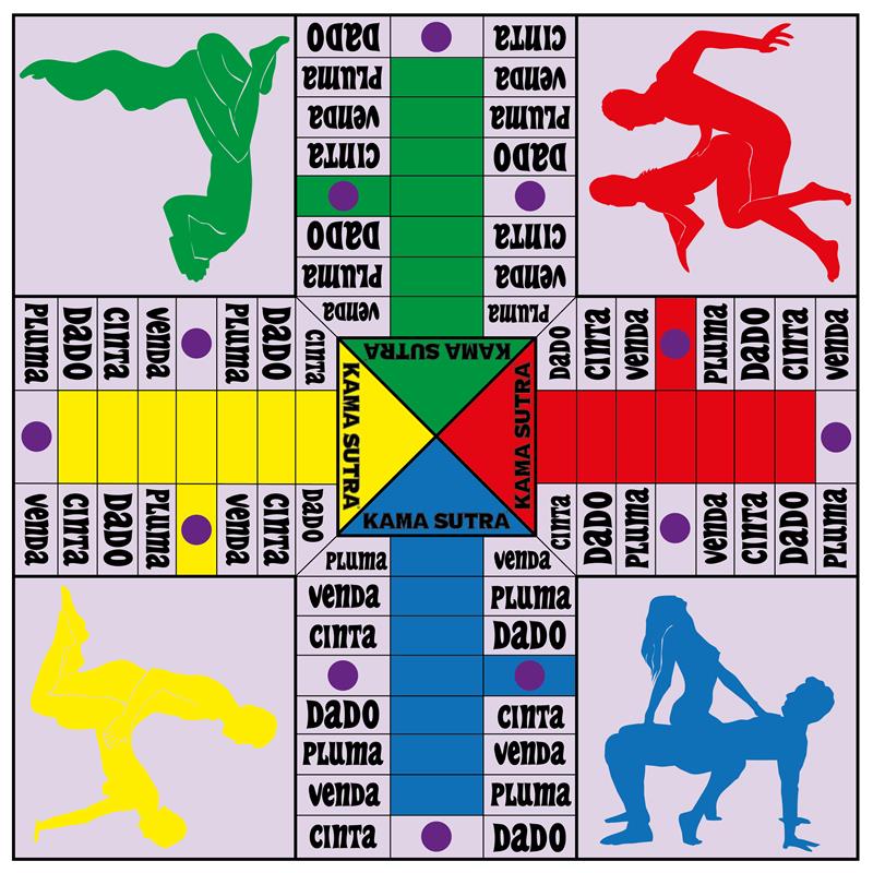 Board Game Erotic Parchis