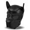 Hound Dog hood with Removable Muzzle Black M