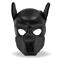 Hound Neoprene Dog Hound with Removable Muzzle Black Size M