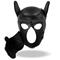 Hound Dog hood with Removable Muzzle Black M