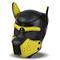 Hound Neoprene Dog Hound with Removable Muzzle Black and Yellow Size L