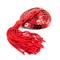 Heart Sequin Nipple Cover with Tassel Red