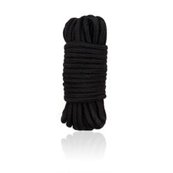 10 Meter-Cotton Rope Black