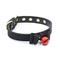 Collar with Bow and Rattle 44 cm Black/Red