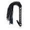 Diamond Pattern Flogger Black