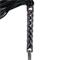 Flogger Diamond Pattern with Metal Hardware 39 cm Black