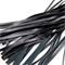 Diamond Pattern Flogger Black