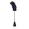 Ostrich Feather Tickler/Lace Paddle Black