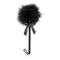 Nylon Rope Wand With Bowknot Feather Tickler Black