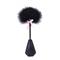 Feather Tickler and Paddle 2 in 1 29 cm Black