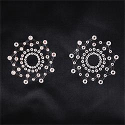 Snowflake Nipple Covers White