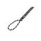 Ostrich Feather Tickler with Wrapped Black&White W