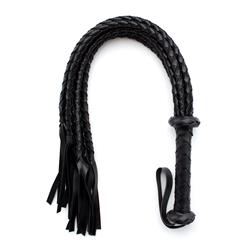 Braided Flogger Black