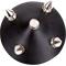 Nipple Clamps with Spikes Black