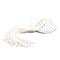 Round Sequin Nipple Cover with Tassel White