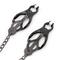 Japanese Nipple Clamps with Chain Black