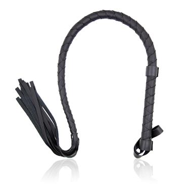 Whip Long 85 cm Black