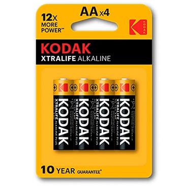 Alkaline Batteries Kodak Xtralife AA LR6 (4)-Cl.20