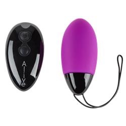 Huevo Vibrador Magic Egg Max Purpura Silicona 8.3 cm