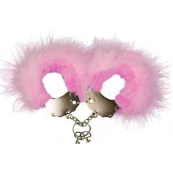 Menottes plumes pink-Esposas