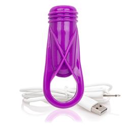 Charged oyeah! plus ring - purple