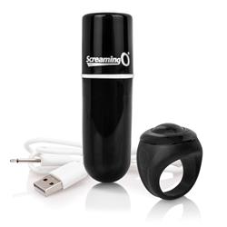 Charged vooom remote control bullet - black