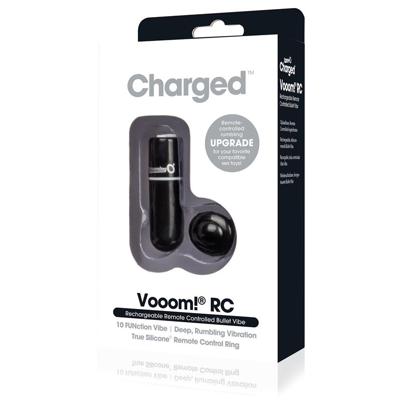 Charged Vooom Remote Control Bullet - Black