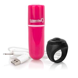 Charged vooom remote control bullet - pink