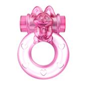 Cock Ring with Vibrating Bullet Rabbit