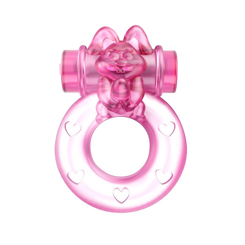 Cock Ring with Vibrating Bullet Rabbit