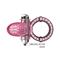 Cook ring,10 functions vibe, tpr material, 3 lr44