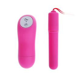 Vibrating bullet  by one aaa,  remote control, 20