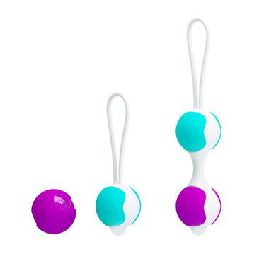 Kegel Balls Orgasmic Balls Pink and Blue