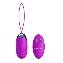 Vibrating Egg Jessica USB Purple