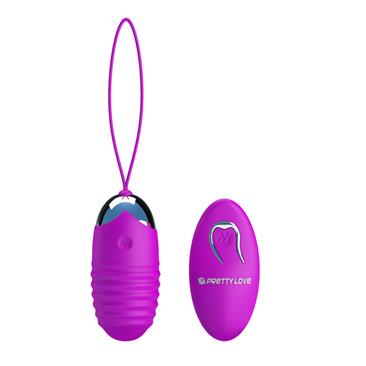 Pretty Love Jessica Vibrating Egg Silicone Purple