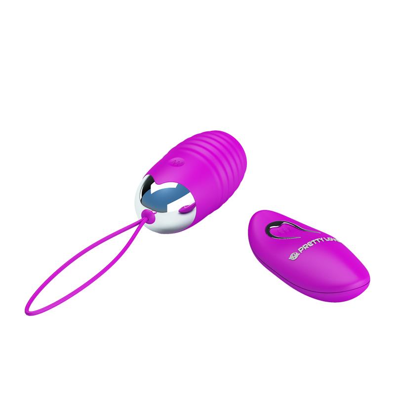 Vibrating Egg Jessica USB Purple