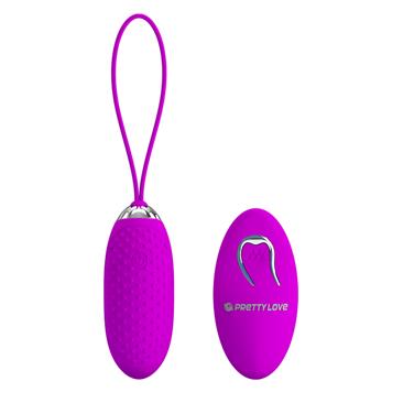 Pretty Love Joanna Vibrating Egg USB Purple