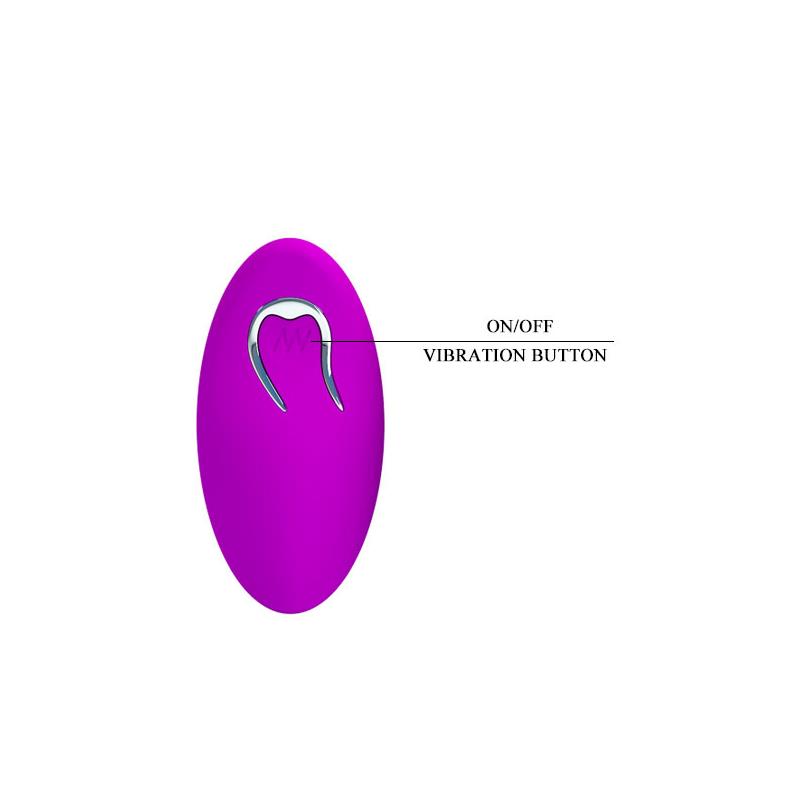 Pretty Love Vibrating Egg Bradley Purple