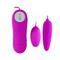 12-function vibration, double eggs, silicone coat,