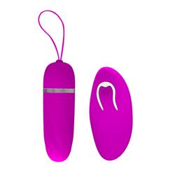 Remote control, silicone bullet, 12-function vibra